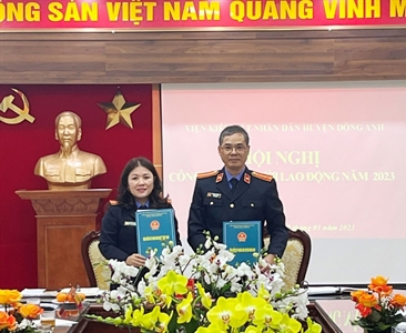 Viện KSND huyện Đông Anh tổ chức thành công Hội nghị công chức, người lao...